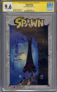 SPAWN #128 CGC 9.6 SS SIGNED TODD MCFARLANE