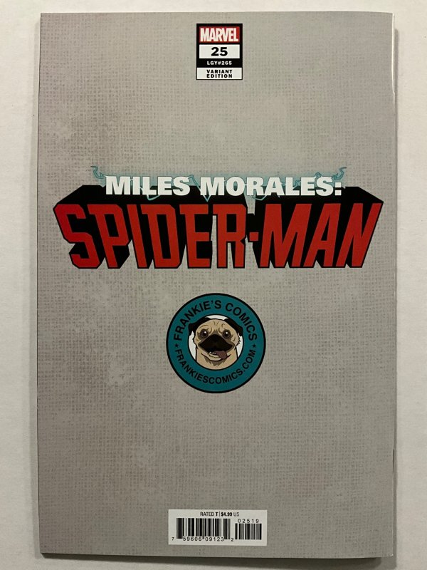 Miles Morales: Spider-Man #25 Karl Ngu Wrestling Virgin(2021)
