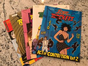 Lot Of 5 Love & Rockets Fantagraphics Comic Books Magazines # 6 7 8 9 10 TD15