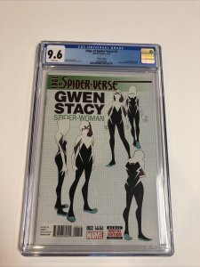 Edge of Spider-Verse (2015) # 2 (CGC 9.6) 3rd Print Design |1st App Spider-Gwen!