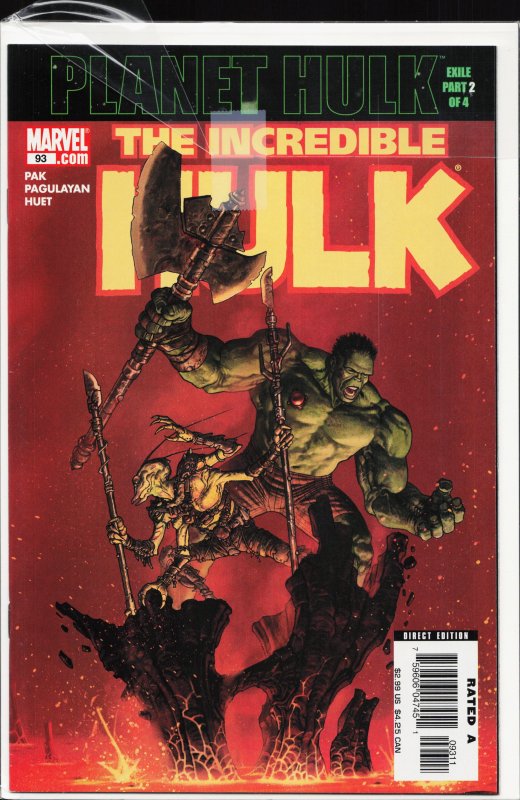 Incredible Hulk #93 (2006) Hulk [Key Issue]