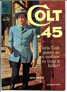 Colt .45 #6 1960-Dell-Wayde Preston TV photo-Alex Toth-FN