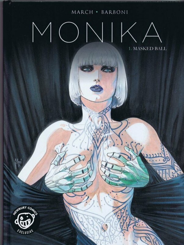 Monika Vol. 1 Masked Ball Graphic Novel Harcover Newbury Comics Variant Titan