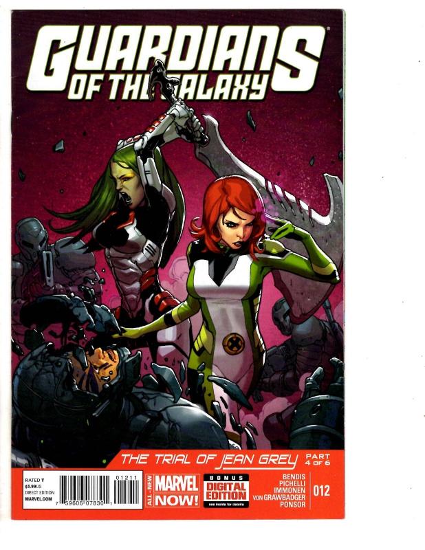 4 Guardians of the Galaxy Marvel Comic Books #11 12 13 14 Rocket Groot Venom WM7