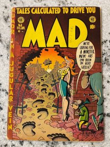 MAD # 8 VG/FN Golden Age EC Comic Book Magazine Kurtz Pre-Code 4 J877
