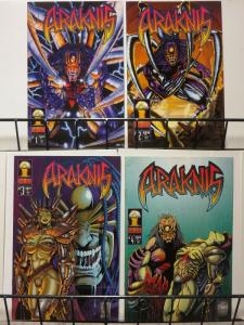 ARAKNIS (1995 MUSHROOM) 1-4 ORTIZ BROS' complete series
