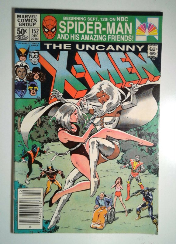 The Uncanny X-Men #152 (1981) Marvel 7.0 FN/VF Comic Book