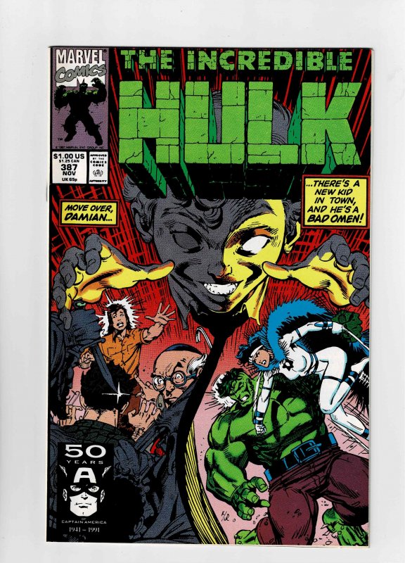 Incredible Hulk #387 (1991) Another Fat Mouse Almost Free KEY comic (e)