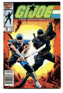 G.I. JOE, A Real American Hero #46 Storm Shadow/Snake Eyes cover-Comic book