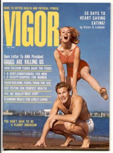 Vigor Magazine July 1964- Health & Fitness-  Beefcake & cheesecake