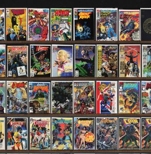 Huge Lot 140+ Comics with Nomad, Ninjak, Nova, Nightstalkers & More!