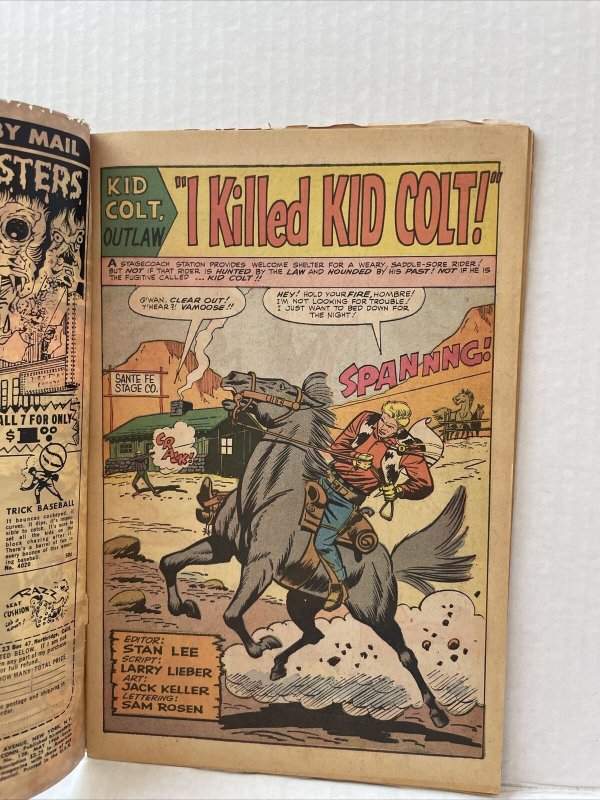 Kid Colt Outlaw #128 Reader