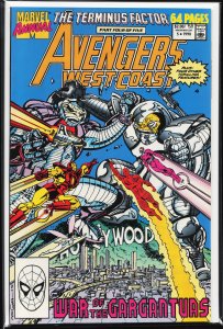 Avengers West Coast Annual #5 (1990) West Coast Avengers / Avengers West Coast