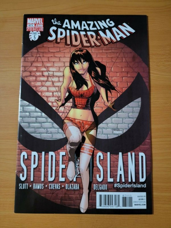 Amazing Spider-Man #671 ~ NEAR MINT NM ~ 2011 Marvel Comics