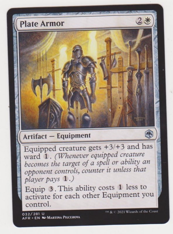 Magic the Gathering: Adventures in the Forgotten Realms- Plate Armor