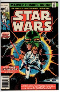 Star Wars #1 Second Print 30-Cent Cover (1977) 8.5 VF+ 421
