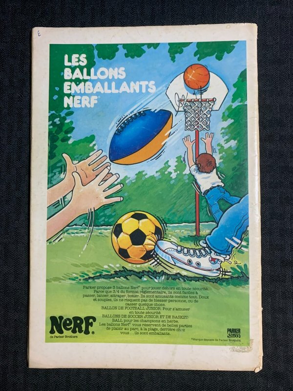 1980 FANTASTIC FOUR French EH Comic #113/114 VG- 3.5 Double Issue