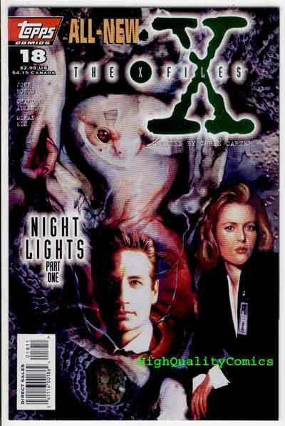 X-FILES #18, NM, Dana Scully, 1st,  Fox Mulder, Carter, 1995, more XF in store