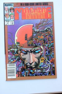 Machine Man #2 (1984) First Arno Stark Newsstand VFNM