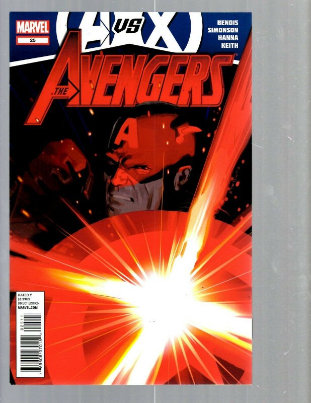 12 Marvel Comics The Avengers #1 16 21 22 23 24 24.1 25 26 27 28 29 J448