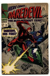 DAREDEVIL #35--1967--MARVEL SILVER-AGE--comic book--vg+
