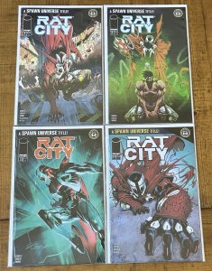 Spawn Ray City #1,2,12,17 Todd McFarlane NM Lot