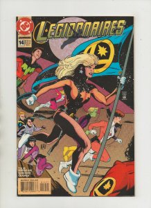 Legionnaires #14 - Adam Hughes Cover Art - (Grade 9.2) 1994