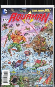 Aquaman #19 Variant Cover (2013) Aquaman [Key Issue]