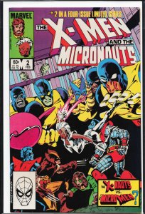 The X-Men and The Micronauts #2 Direct Edition (1984) Micronauts