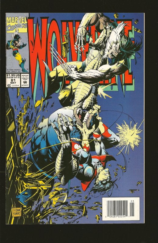 Marvel Comics Wolverine #81 (1994)