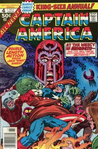 Captain America Annual #4  (1977)King Sized Comic Book F/VF 7.0