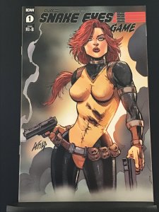 Snake Eyes #1 Rob Liefeld variant cvr retailer incentive 1:25 ratio