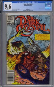 DARK CRYSTAL #1 CGC 9.6 NEWSSTAND WHITE PAGES