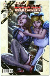 GRIMM FAIRY TALES Down the RABBIT HOLE #4 B, VF, 2013, Wonderland, more in store