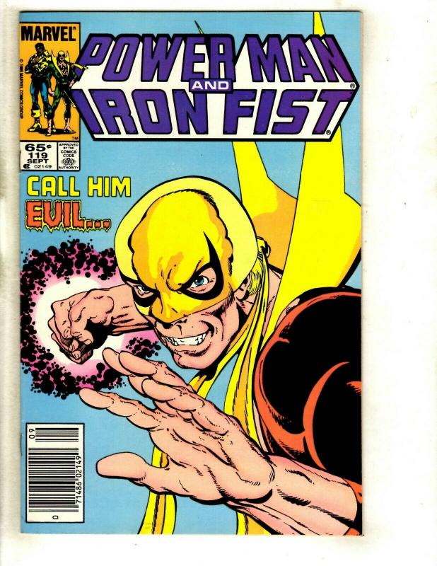 10 Power Man Iron Fist Marvel Comics 108 110 112 113 114 115 116 117 118 119 WS6