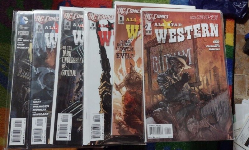 ALL Star Western 24 DC 2011 New 52 Jonah HEX Gotham