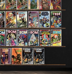 Huge Lot 140+ Comics with Rom, Warlord, Turok, Dinosaur Hunter & More!