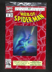 Web of Spider-Man #90 Hologram Cover!