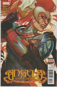 Angela Queen Of Hel # 3 Cover A NM Marvel 2016 [I4]