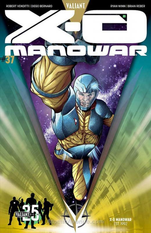 X-O Manowar (3rd Series) #37B VF/NM; Valiant | save on shipping - details inside