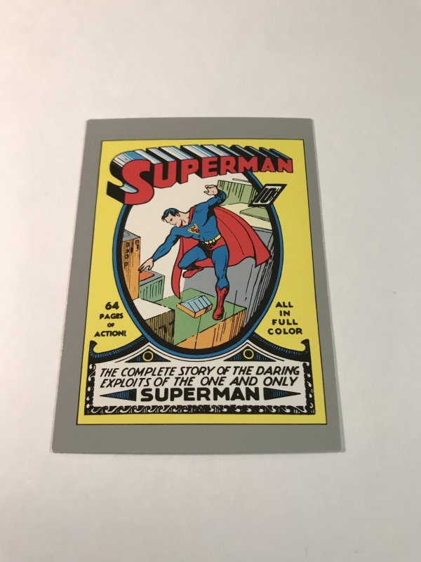 SUPERMAN #1 CLASSIC COVER #177 card : DC IMPEL Series 1 1991 NM/M; Cosmic DCU