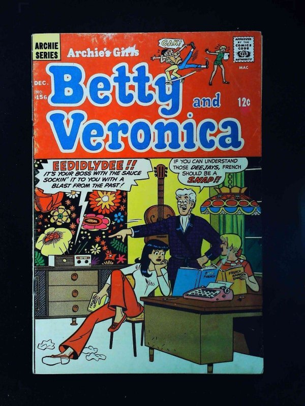 Archie'S Girls Betty And Veronica #156  Archie Comics 1968 Vg/Fn