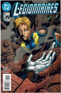 Legionnaires #41 Invisible Kid Live Wire NM