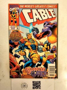 Cable #45 VF+ Marvel Comics comic book 3 JW47