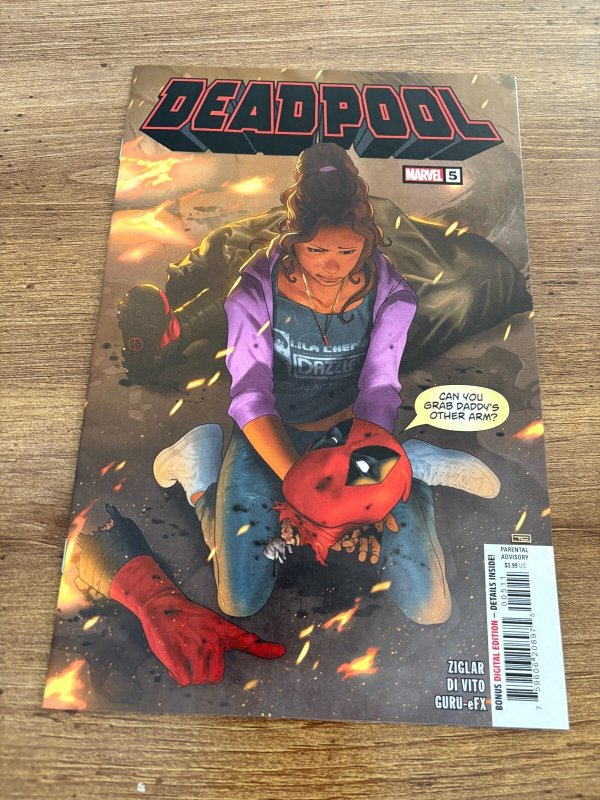 Lot Of 7 Deadpool Marvel Comic Books # 1 2 3 4 5 6 7 NM 1st Prints Ziglar 1 J427