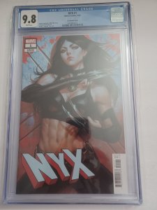 Nyx #1 Artgerm Lau Variant - Laura Kinney - Wolverine - CGC 9.8