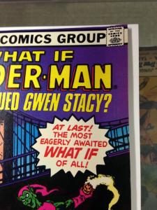 What If 24 What if Spider-man rescued Gwen Stacy VF condition (needs pressed)