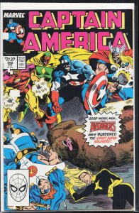 Captain America #352 (1989) Captain America [Key Issue]