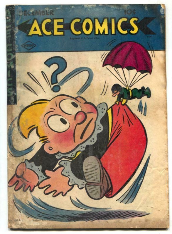 Ace Comics #105 1945- Phantom- Blondie FAIR