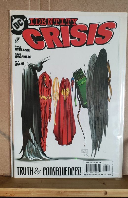 Identity Crisis #1-7 complete series (2004)
